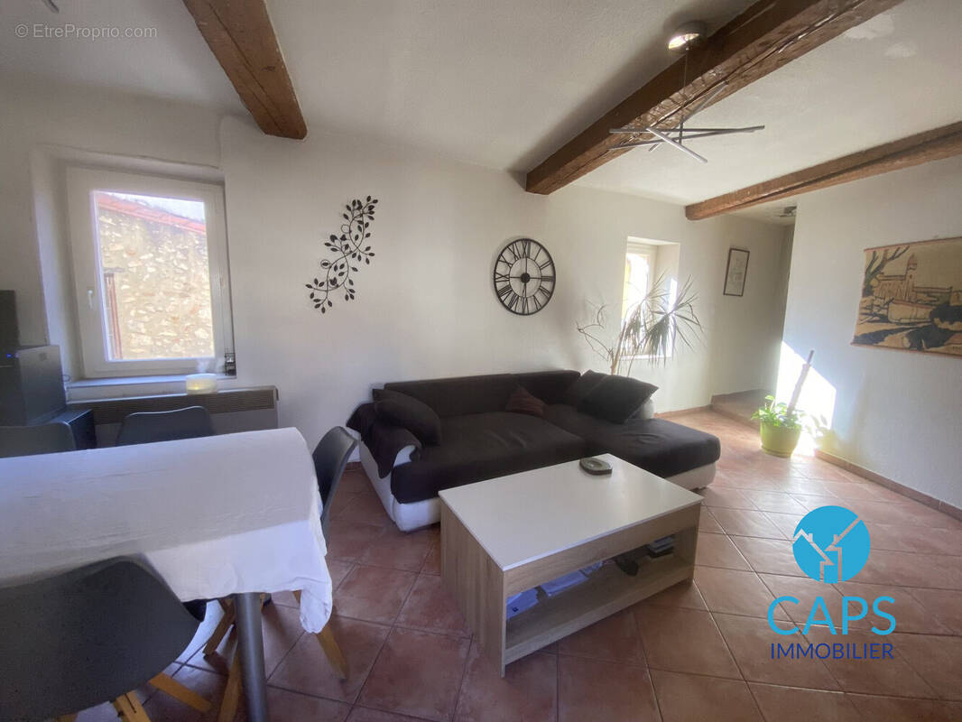 Salon - Appartement à CERET