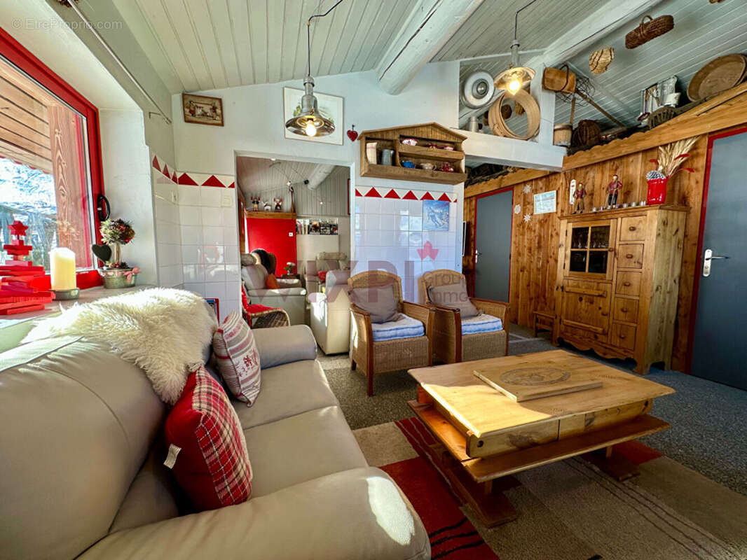 Magnifique chalet/ type appartement ski aux pieds/ terrasse - photo 8