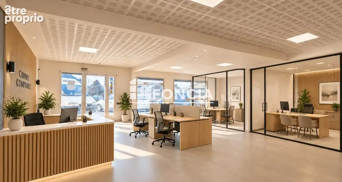 Local commercial idéal pour bureaux, cabinet professionnel, snacking avec deux grandes cave pour stockage – 102 m² - photo 6