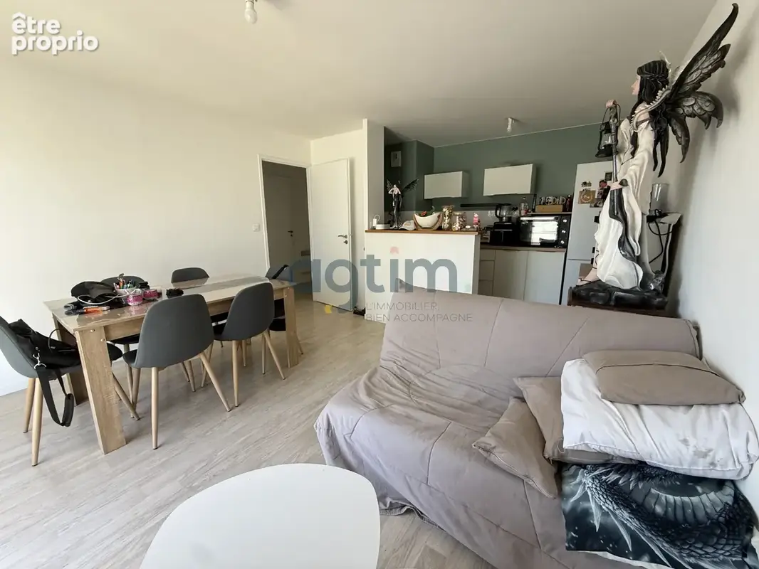 Montaigu: appartement, T2, au 1er d'un immeuble collectif, balcon, cave, parking - photo 3