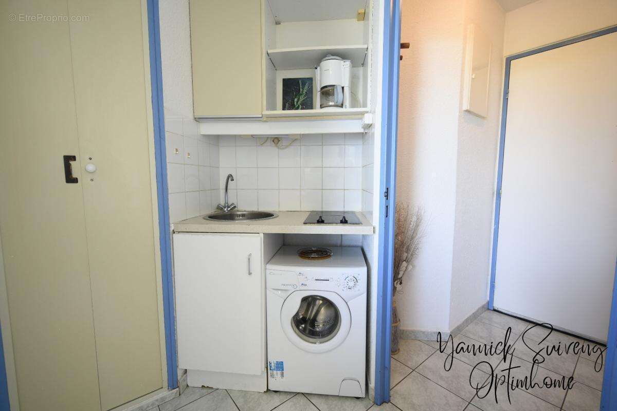 T2 cabine avec terrasse - le barcares (66420) - photo 7