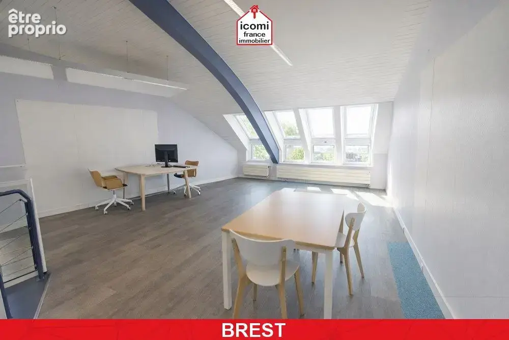 Finistere - brest (29200) - a vendre - appartement duplex t5 - 2 chambres - immeuble recent - box ferme - balcon - dalle beton - - photo 7