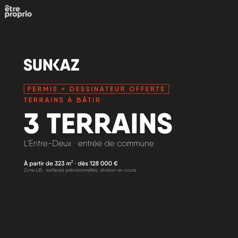 Terrain à ENTRE-DEUX