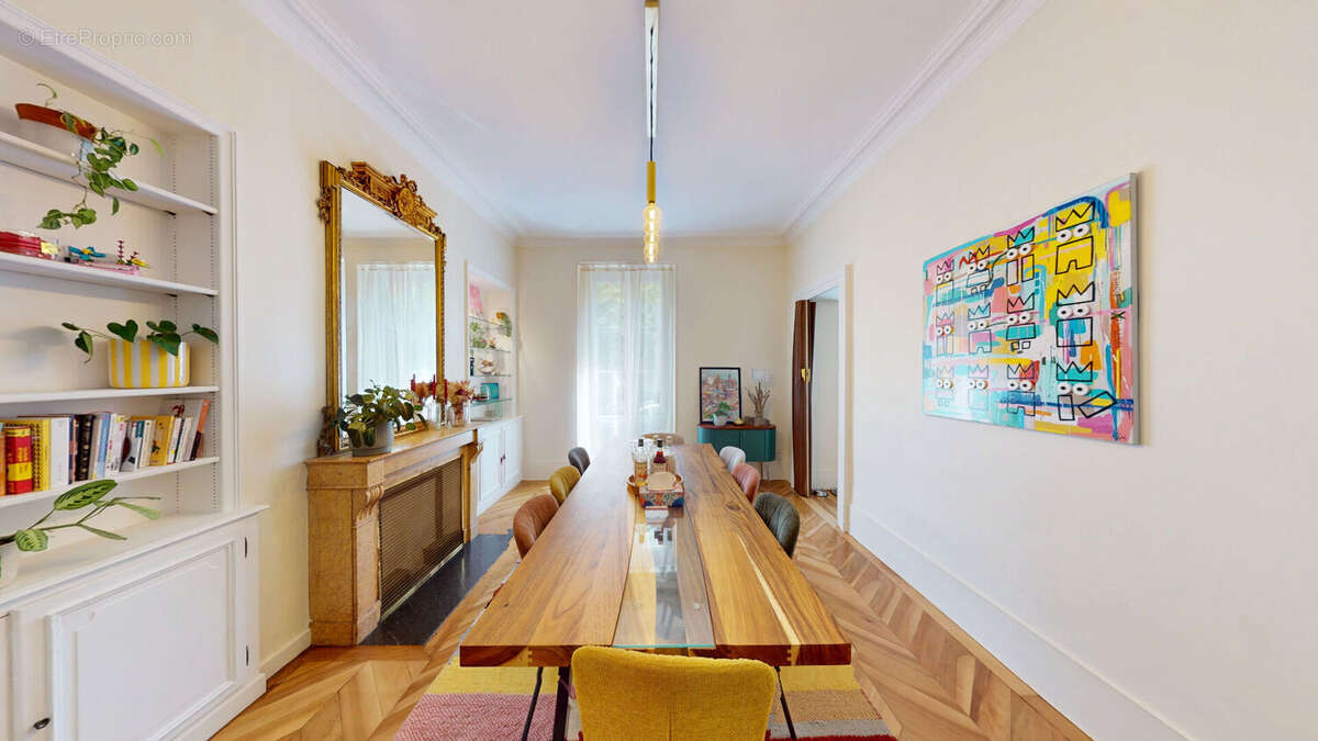 Appartement 110m2 haussmannien d'exception - grenoble hyper centre - photo 3
