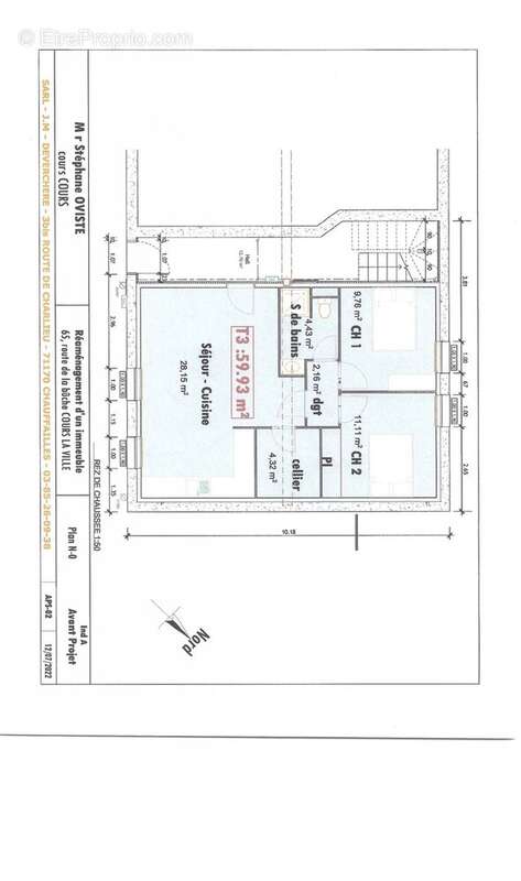 Appartement à COURS-LA-VILLE