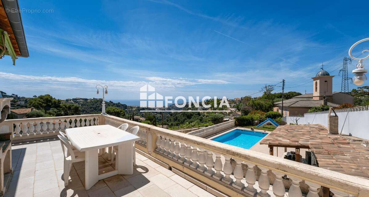 Nice St Pancrace - Villa 152 m² vue mer panoramique, 2 logements indépendants, piscine, DPE B - photo 22