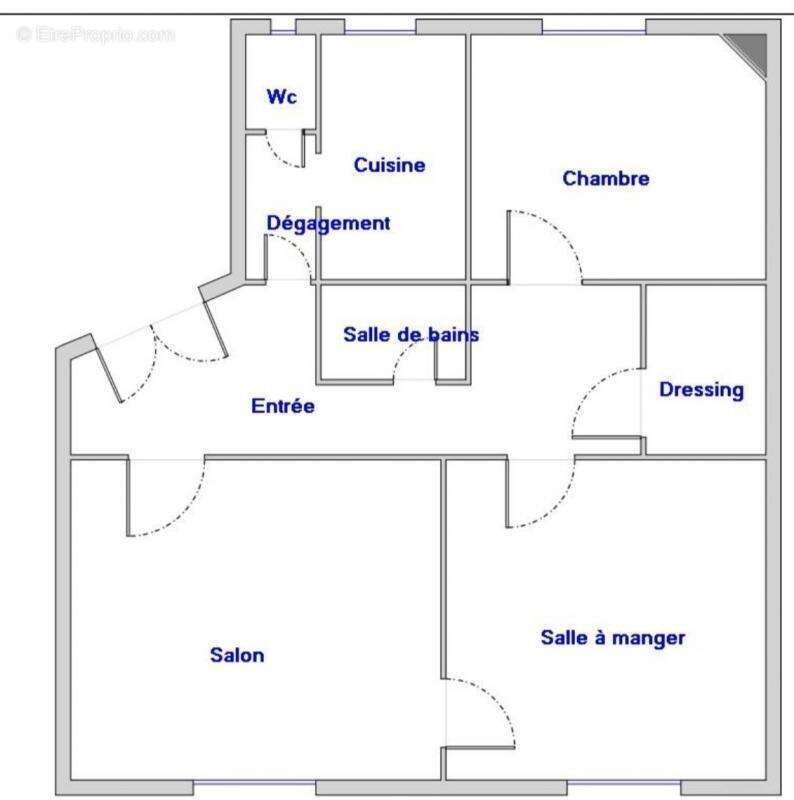 Appartement à PARIS-17E