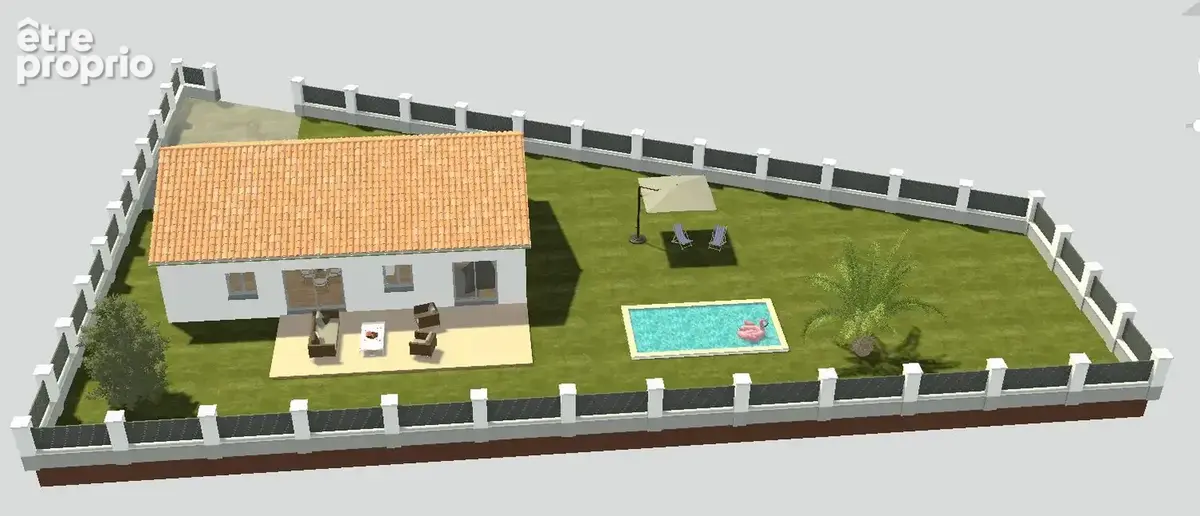  Montbeton – Terrain constructible viabilisé de 834 m²  Opportunité investisseur - photo 2