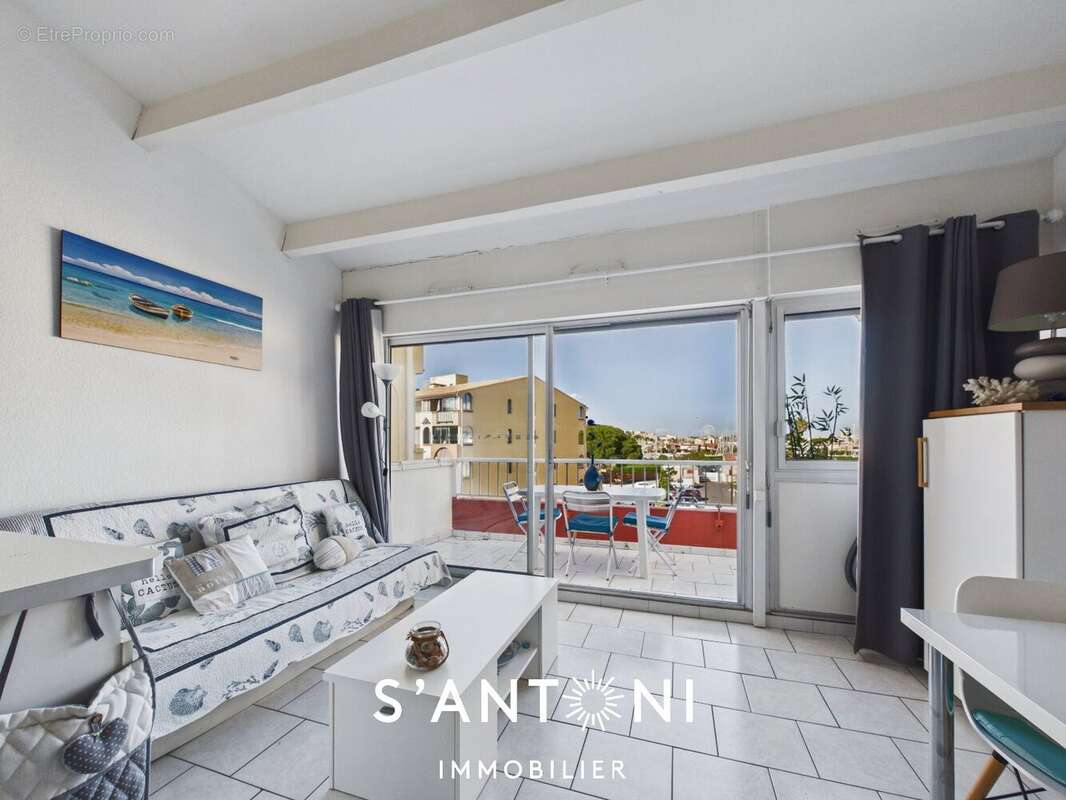 LE CAP D'AGDE - RICHELIEU - Joli studio avec mezzanine + Terrasse & Parking commun - photo 10