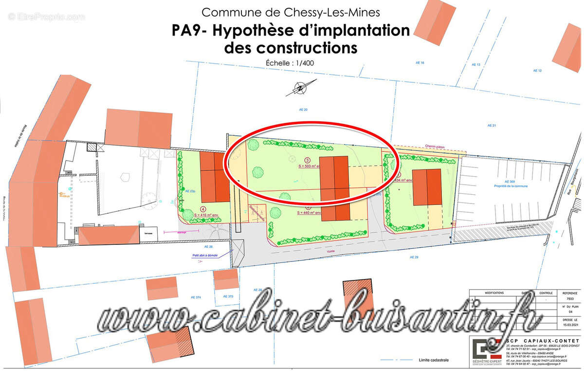 Terrain constructible 503 m2 - photo 4