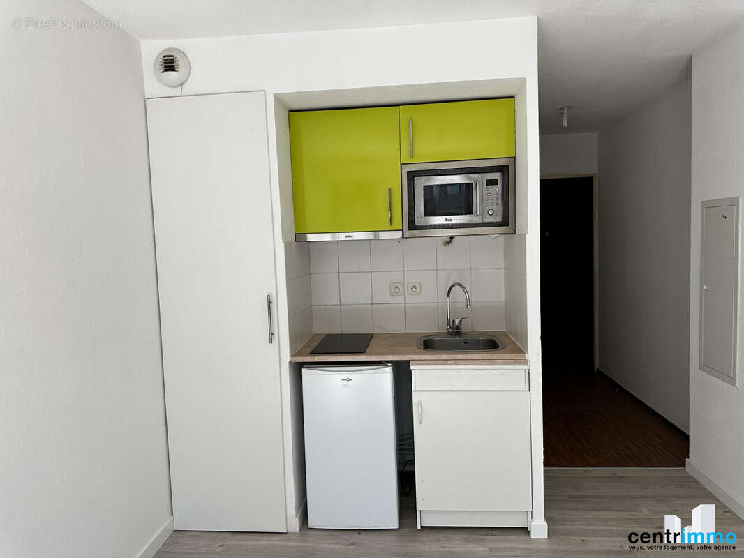 Vente studio Montpellier Sud agence Centrimmo cuisine - Appartement à MONTPELLIER