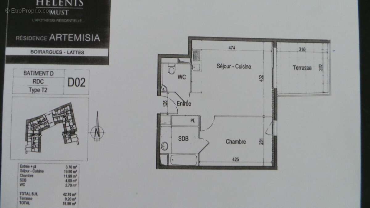 Appartement à LATTES