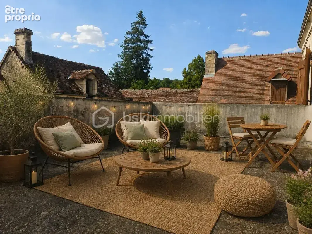 Découvrez cet ensemble immobilier situé au cœur d’un charmant village dynamique de Sud Touraine - photo 15