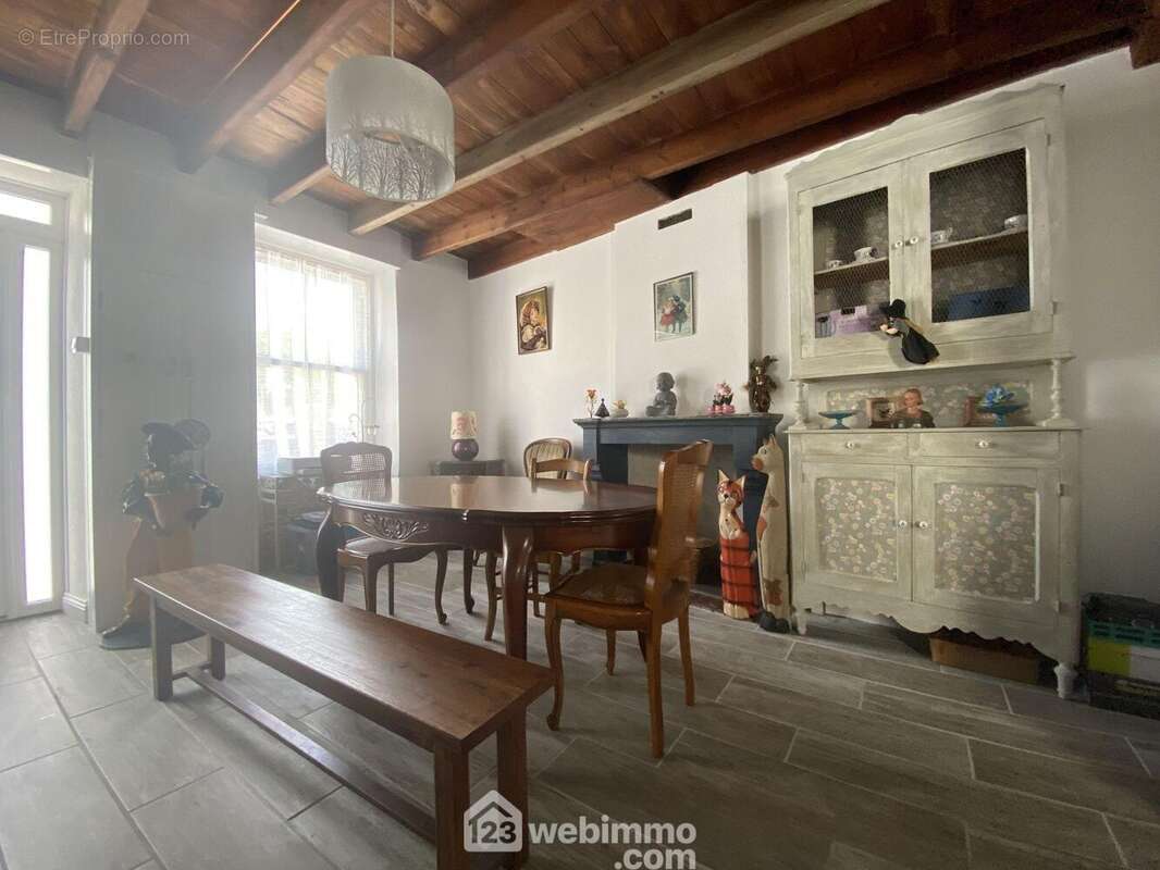 salle a manger - Maison à LA JAUDONNIERE