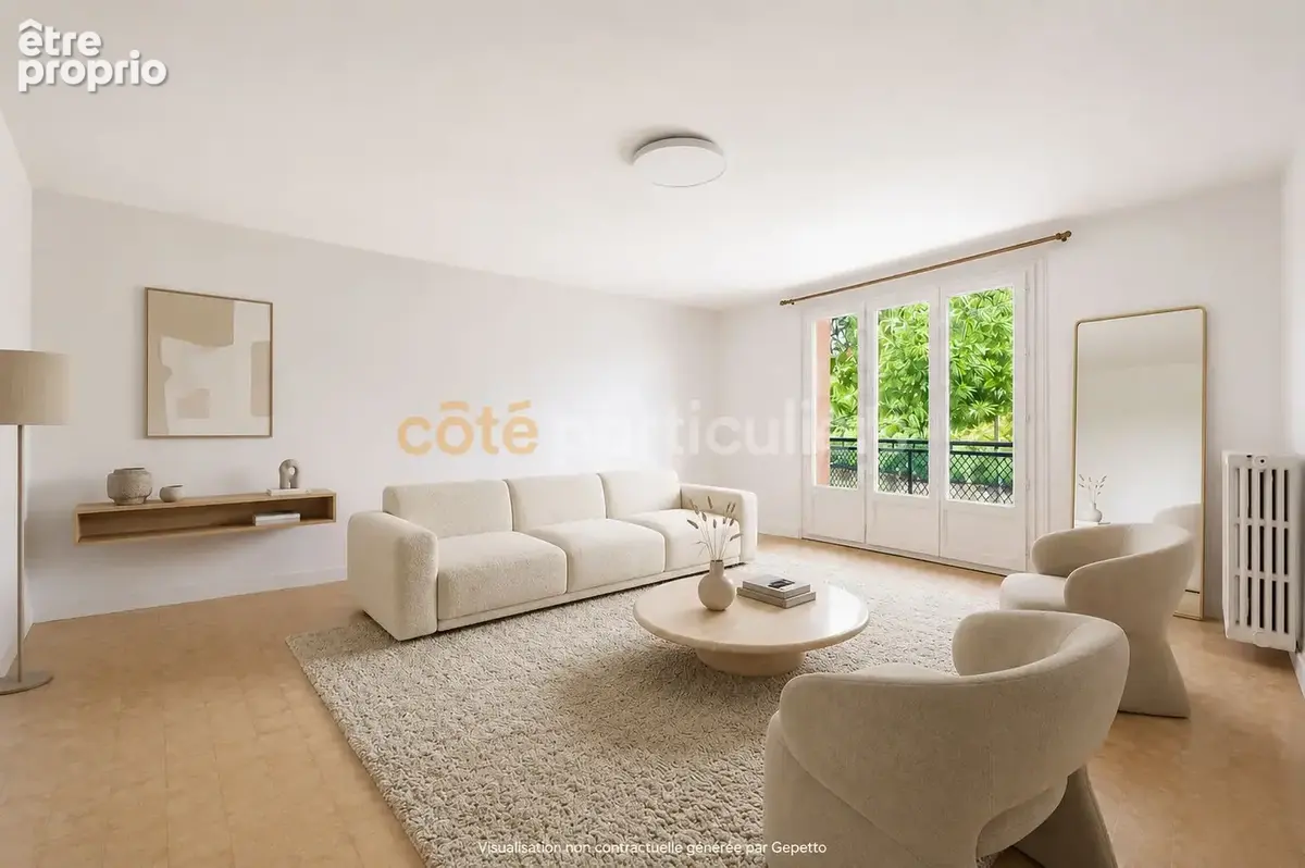 Ile de versailles -- appartement t4 -- 91m2 -- 2 chambres -- vue sur l'erdre  --  jardin partagé -- garage possible -- proximite - photo 11