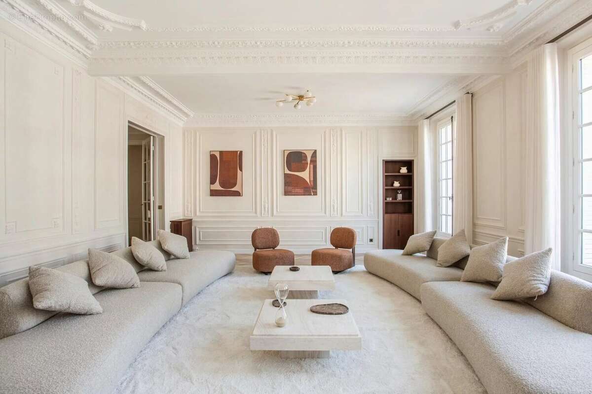 Paris XVI  Appartement 6/5 Pieces / bld Jules SANDEAU / Appartement d’Exception - photo 9