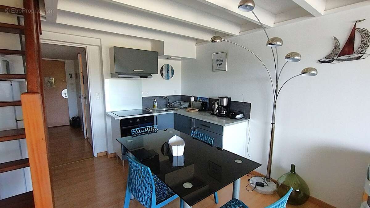 Appartement à vendre 2 pièces COMBRIT (29) Duplex, la plage à pied, piscine, tennis, jardins - photo 6