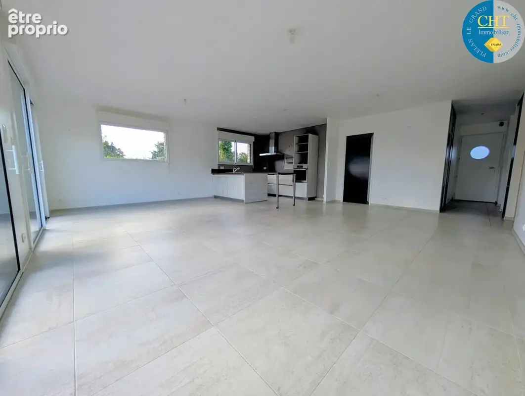 Maison de plain-pied en ossature bois (2017)   4 chambres à guer - bellevue (56380) avec cht immobilier - photo 4