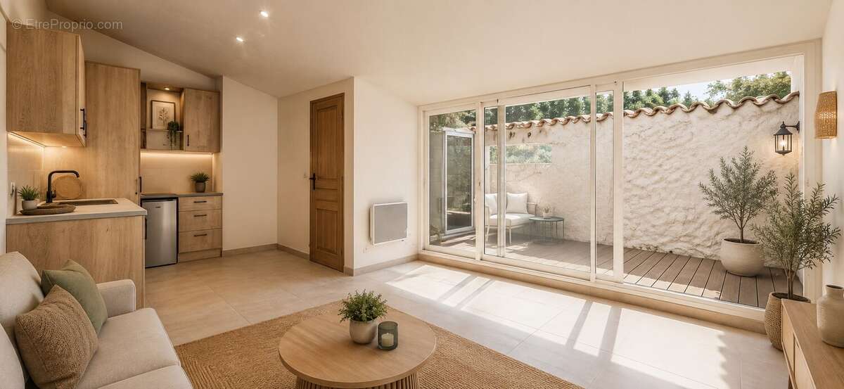 Studio bis avec terrasse - photo 2