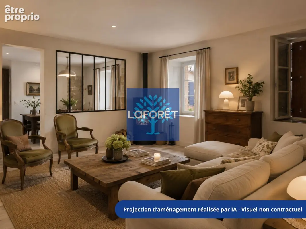 Exclusivité à SAUVAIN : Maison de charme 10 pièces au coeur du village - photo 5