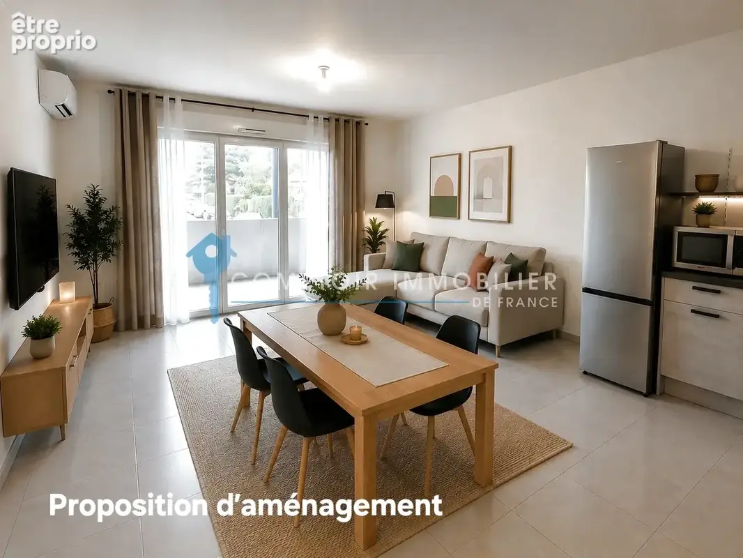 Dépt Hérault (34) - Castelnau le Lez - À vendre - Appartement climatisé T3 de 63 m2, terrasse, garage - photo 3