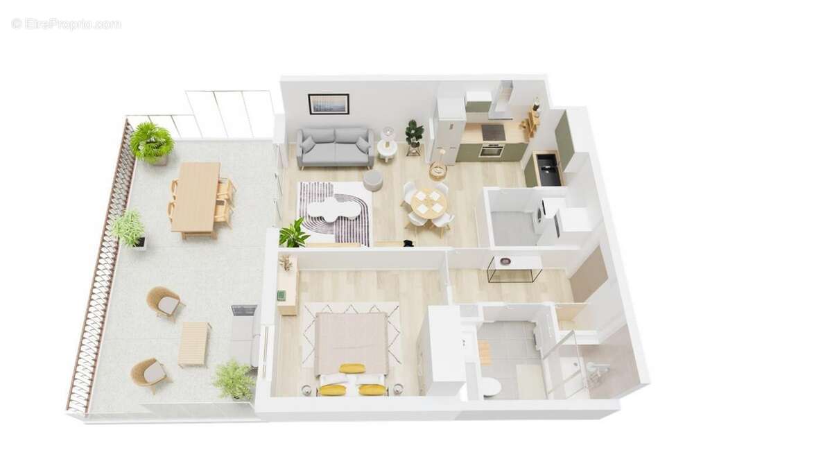 Appartement à HERMANVILLE-SUR-MER