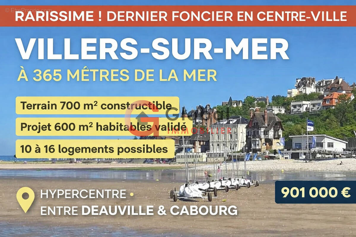 Terrain à VILLERS-SUR-MER