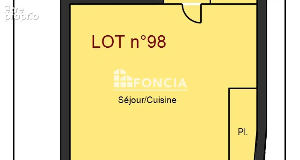 À vendre – studio 26 m² avec parking – résidence le cap vert – mandelieu-la-napoule - photo 7