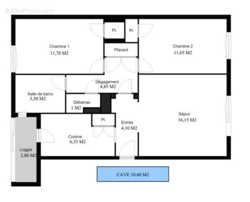 Appartement à MARSEILLE-8E