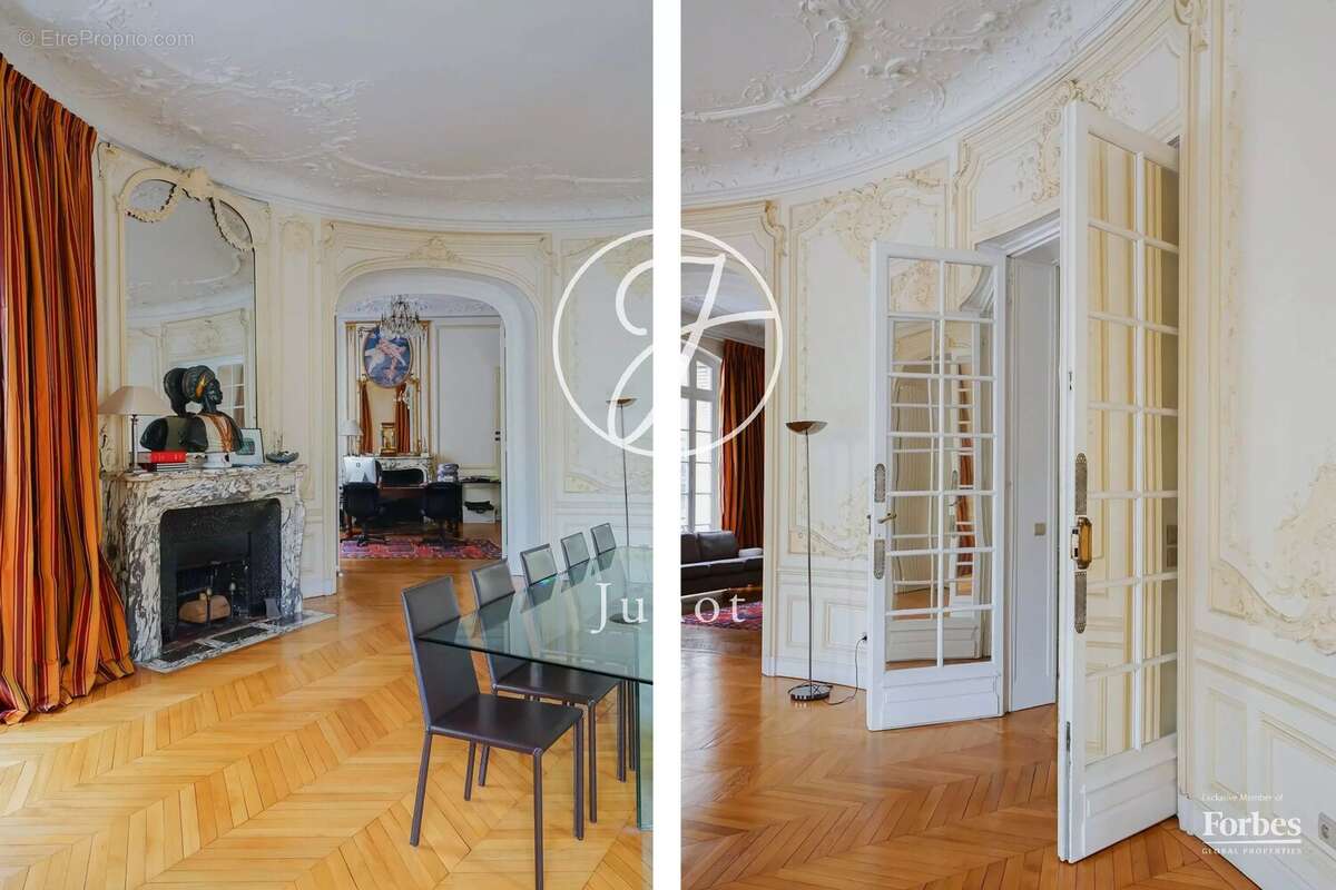 Paris 16e - IENA /  PLACE DES ETATS-UNIS -  Appartement mixte à vendre - 18 pièces - 452,64m² Carrez. - photo 9