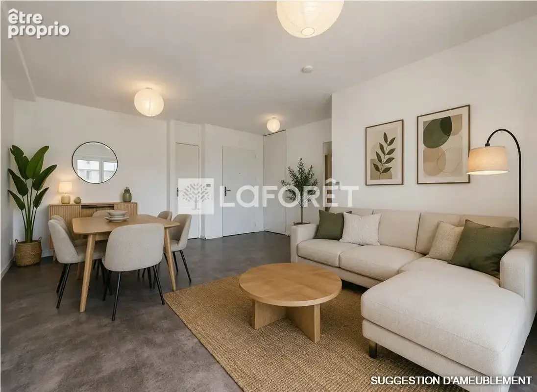 Appartement moderne T3 avec balcon et place de stationnement - photo 3