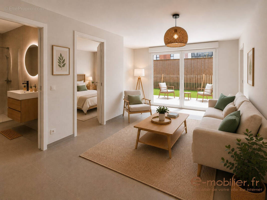 Photo non contractuelle - Idée de projet - Appartement à CAPPELLE-EN-PEVELE