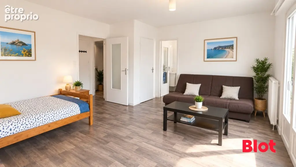 Appartement 1 pièce 28 m² à vendre à Saint-Malo (35400) - photo 2