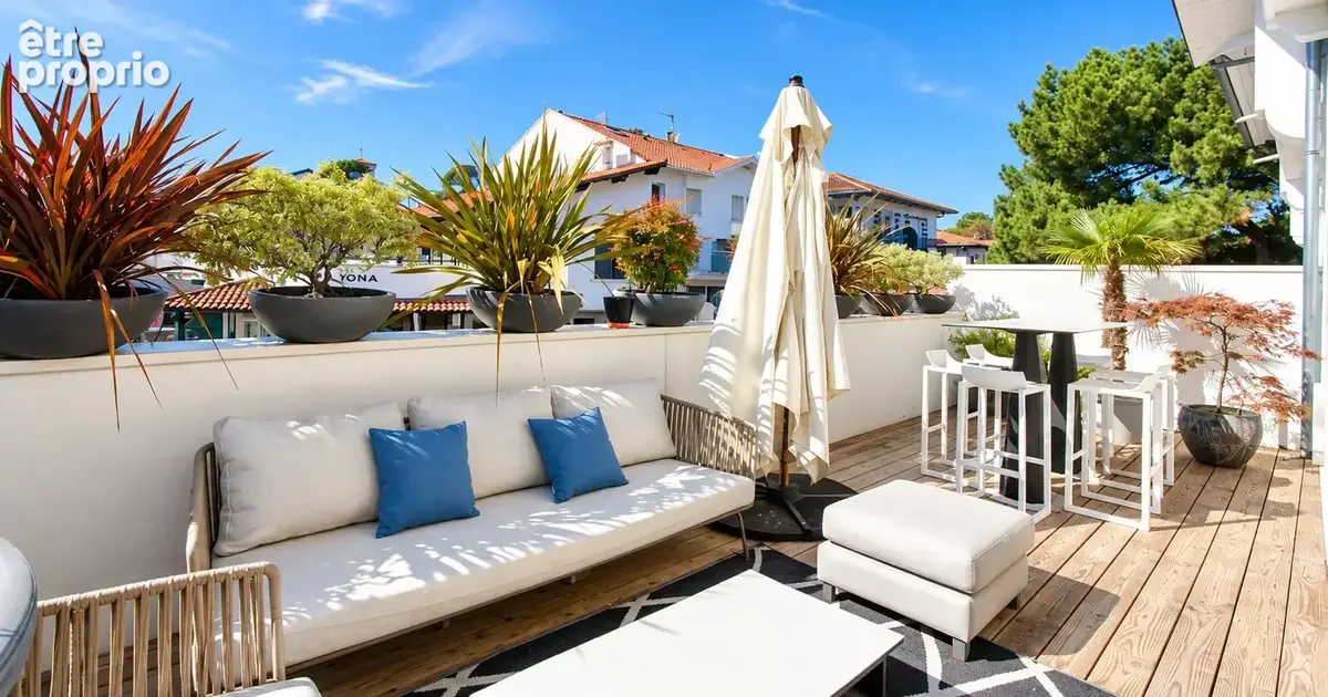 Centre Ville Hossegor, appartement de 100m2 avec terrasse de 55 m2, 2 boxes privatifs en sous-sol - photo 5