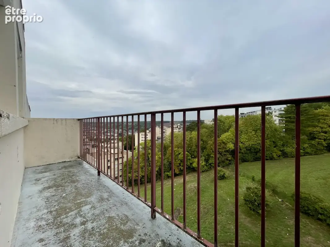 Appartement t3 avec balcon - 59m2 centre d'évreux - photo 8