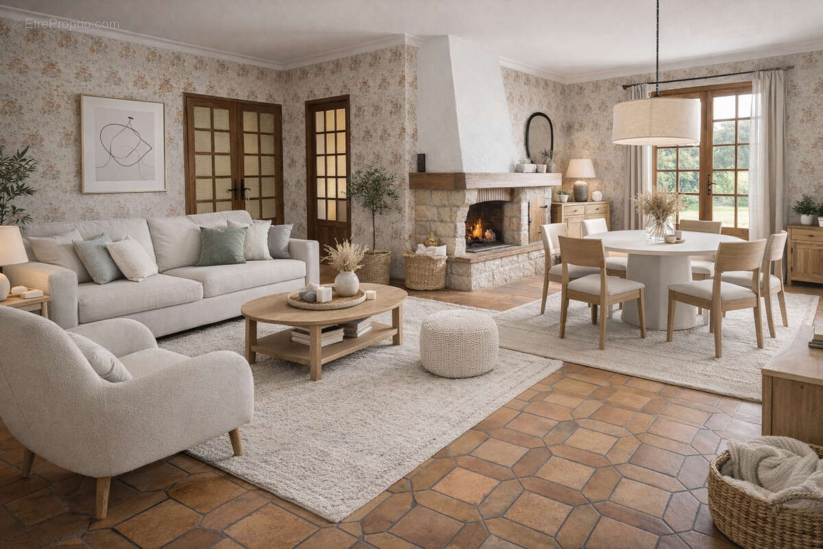 Maison avec grand terrain constructible à 10 minutes de l'océan - photo 2