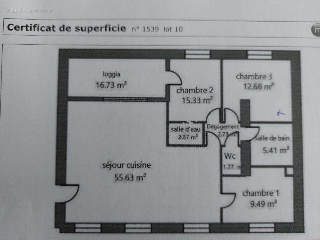 Appartement à MORNANT