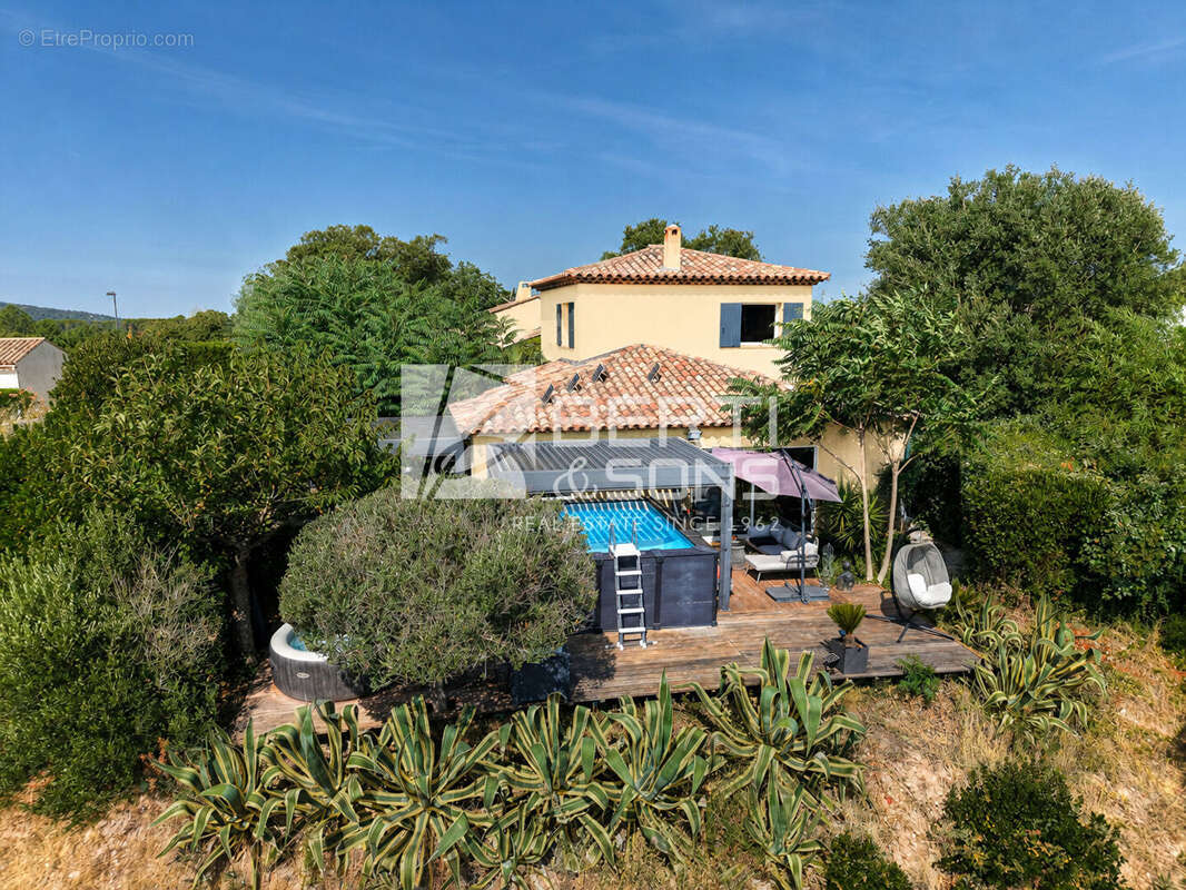 Villa de charme - vue mer panoramique - les adrets-de-l'estérel - photo 2