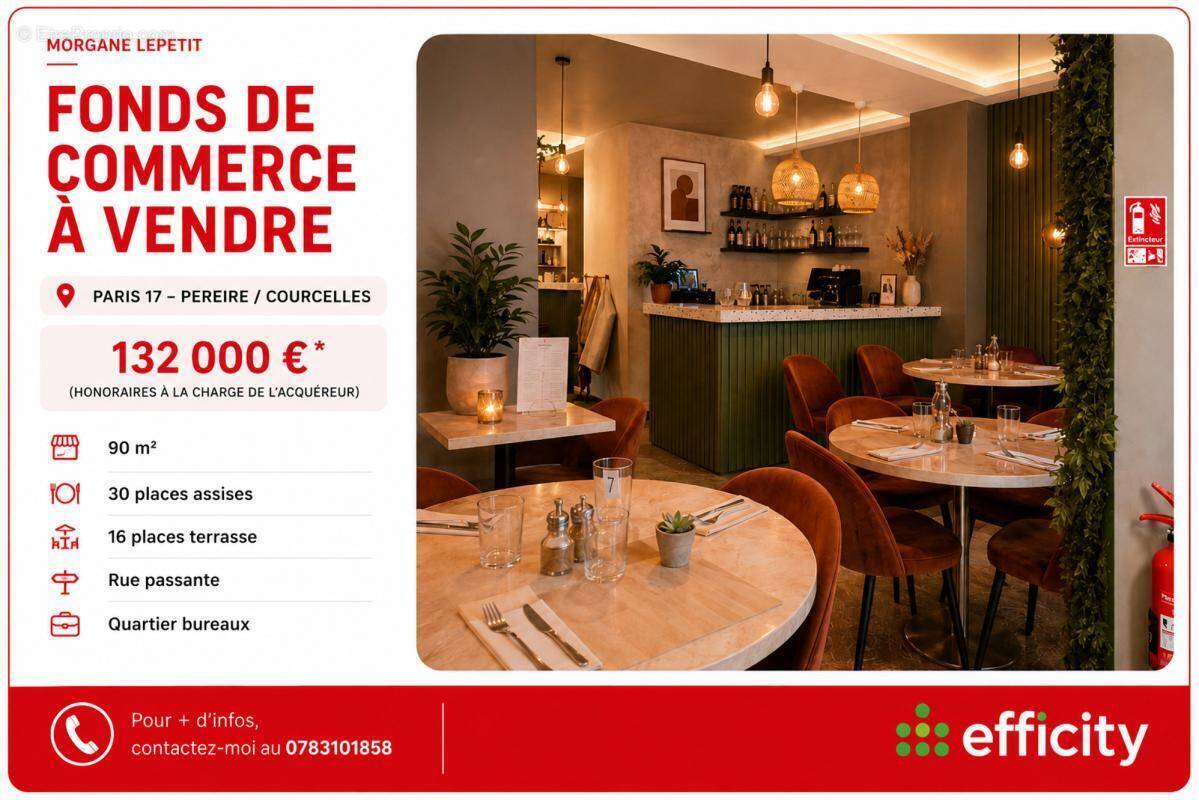 Commerce à PARIS-17E