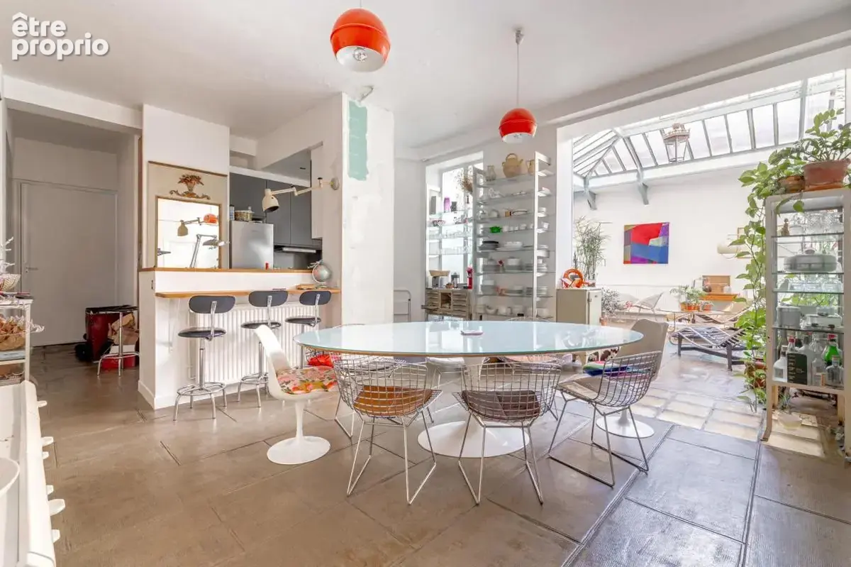 Paris 9 - loft d'exception sous verriere avec commercialite - photo 4