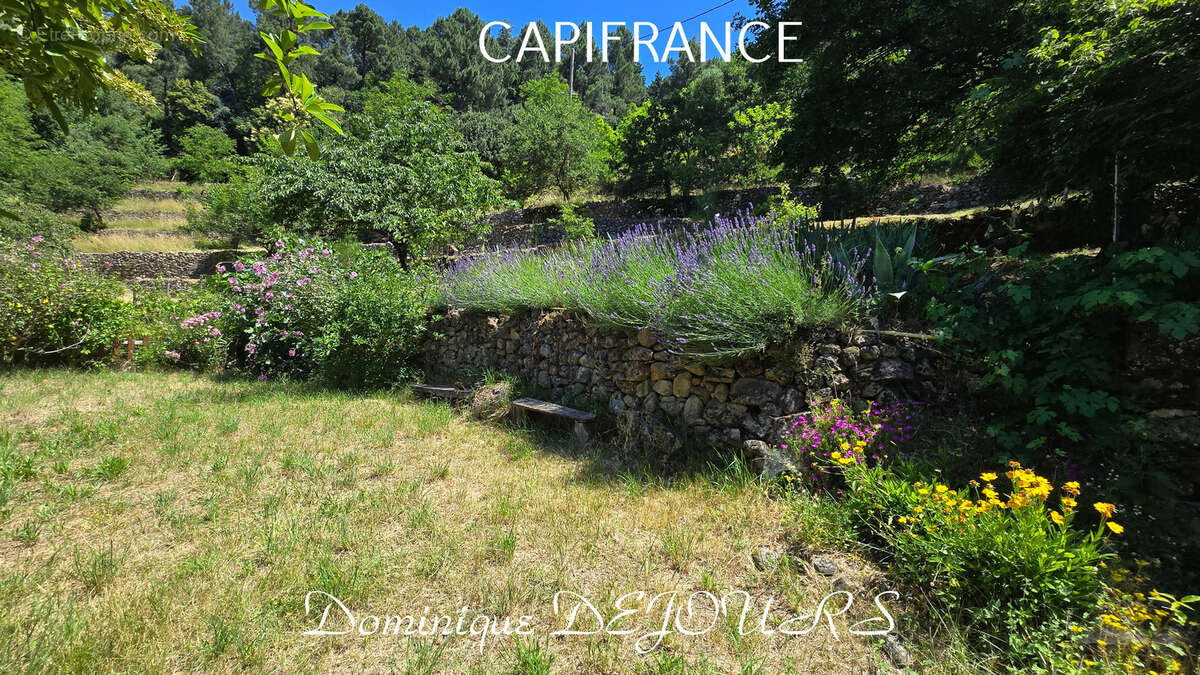 Nichée au cœur de la nature, sans vis-à-vis et avec une vue remarquable, grande maison de 7 (voir 8) chambres et de belles terra - photo 42