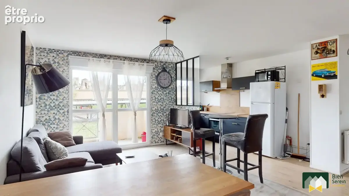 Appartement 47 m² à Chartres  - photo 2