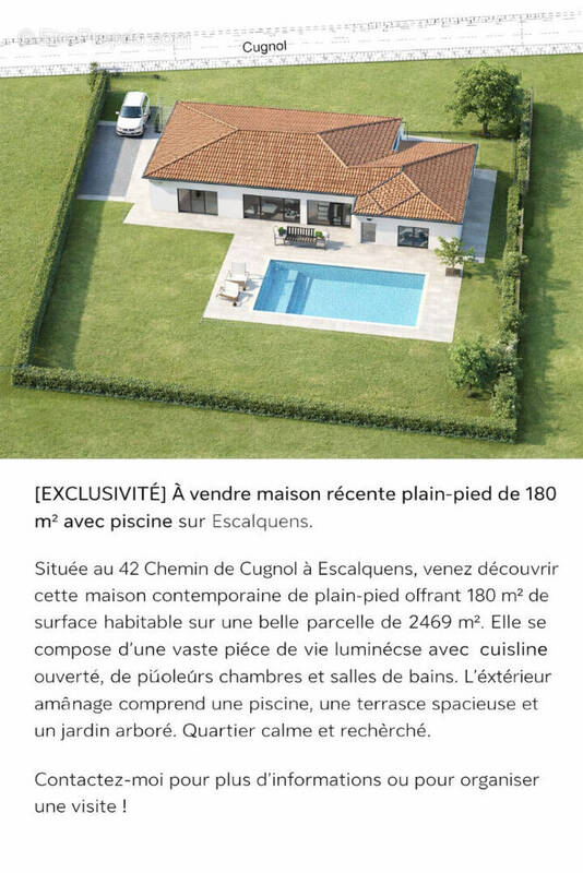 Terrain à ESCALQUENS