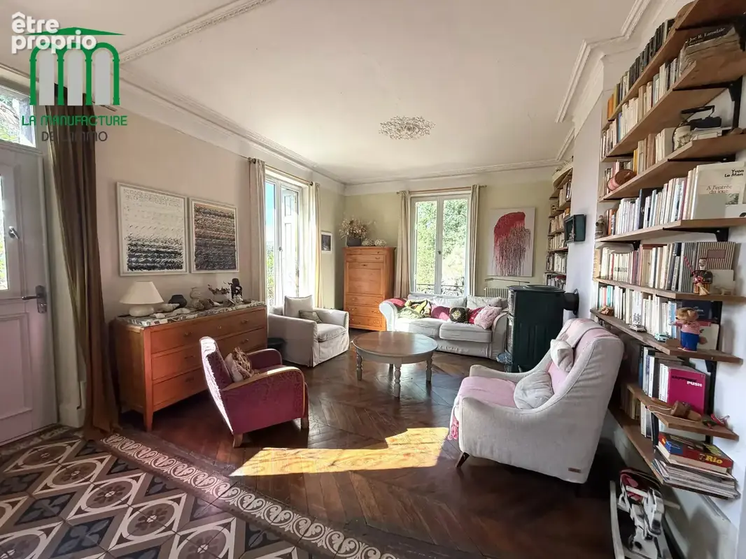 Maison bourgeoise de 1906 - 297.93 m² habitables - parcelle de terrain de 2480 m²- secteur Cotatay / La Pouratt'e - photo 13
