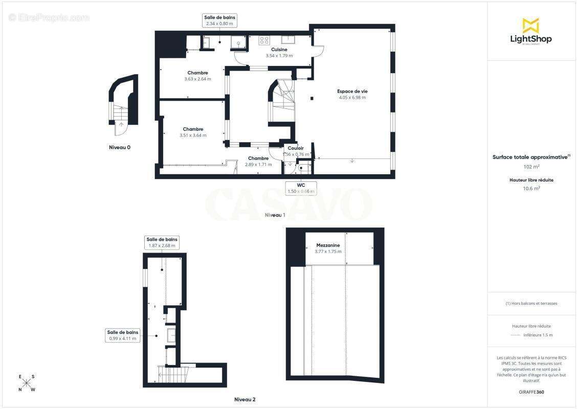 Appartement à PARIS-4E