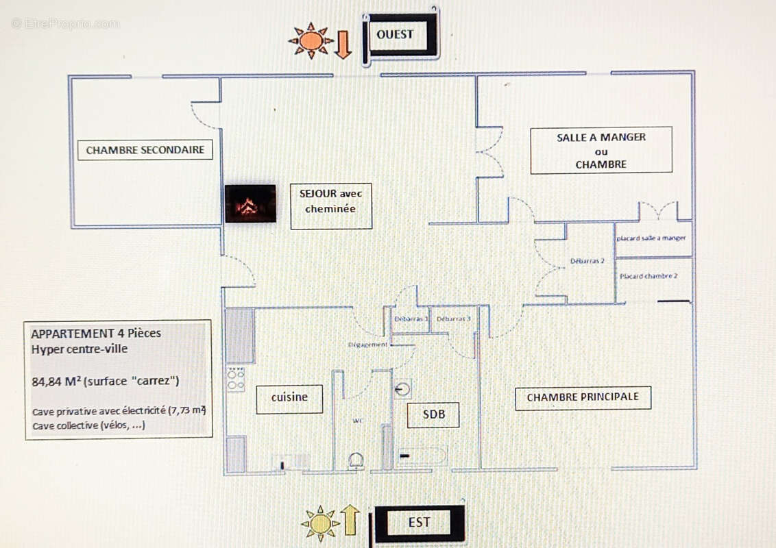 Appartement à MANTES-LA-JOLIE