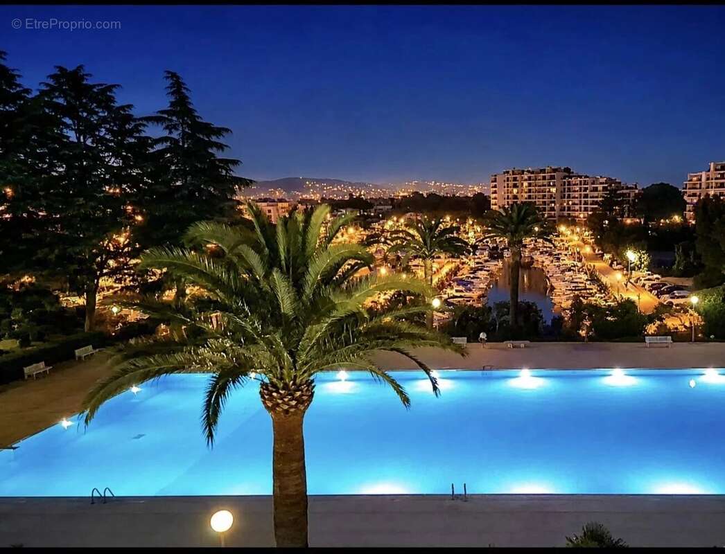 Mandelieu marina etage eleve vue marina et mer - photo 11
