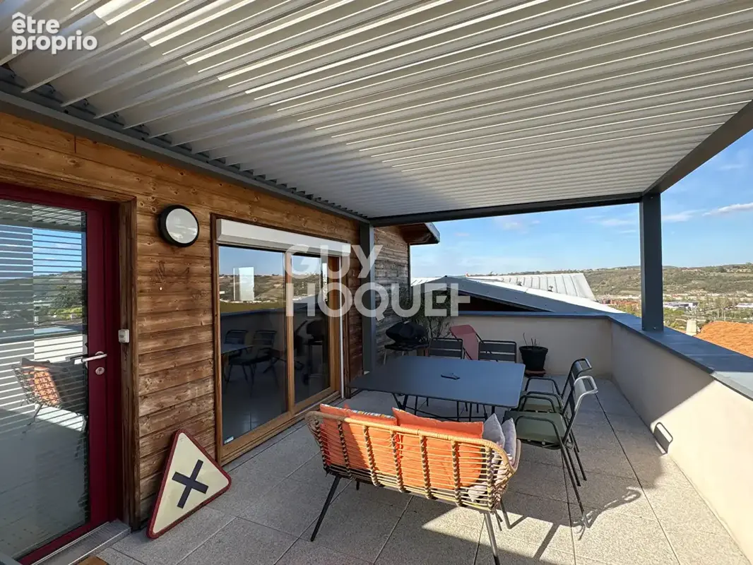Appartement T4 climatisé de 95m² dernier étage avec terrasse et garage double - Loire-sur-Rhône Clos de Beauregard - photo 11