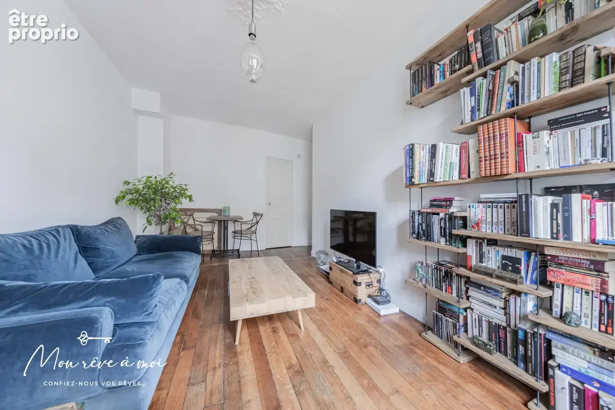 F2 de 37m2 lumineux et traversant situé rue Dagobert - photo 2