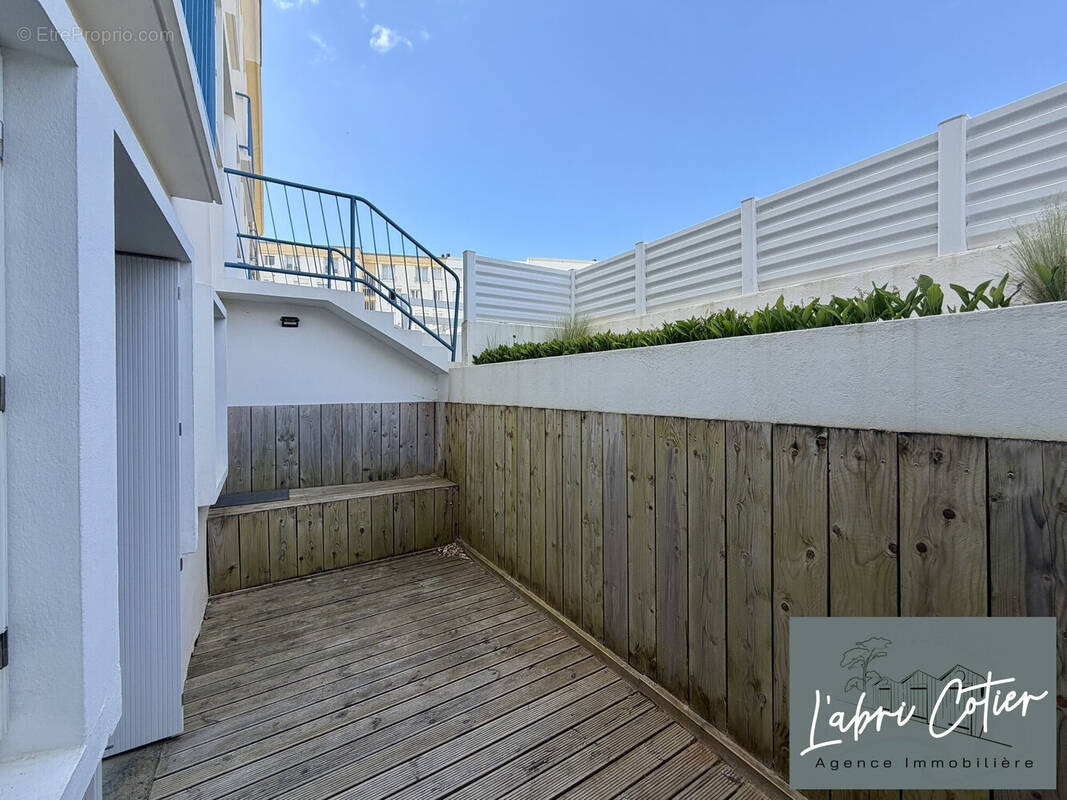 Terrasse - Appartement à SAINT-JEAN-DE-MONTS